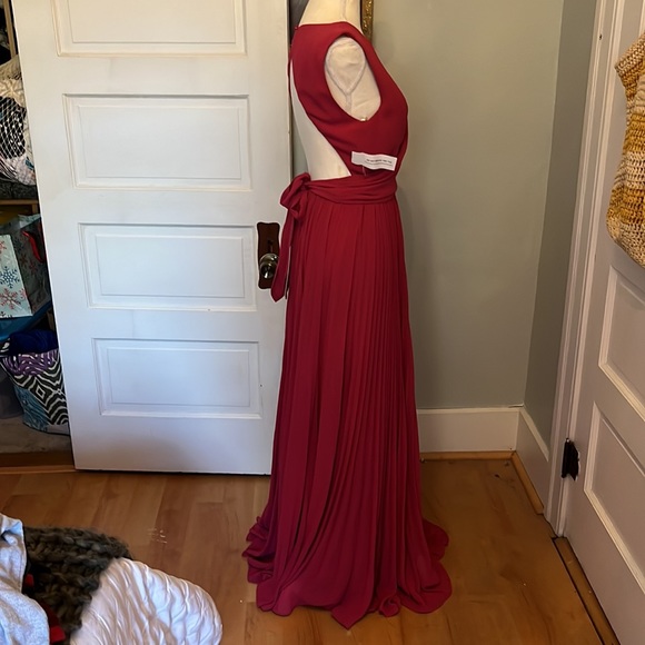 NWT BHDLN ANTHRO Pink Backless Party Dress - Picture 4 of 10